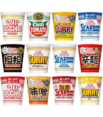 Amazon.co.jp: 人気カップラーメン12種類 日清どん兵衛 カップヌードル